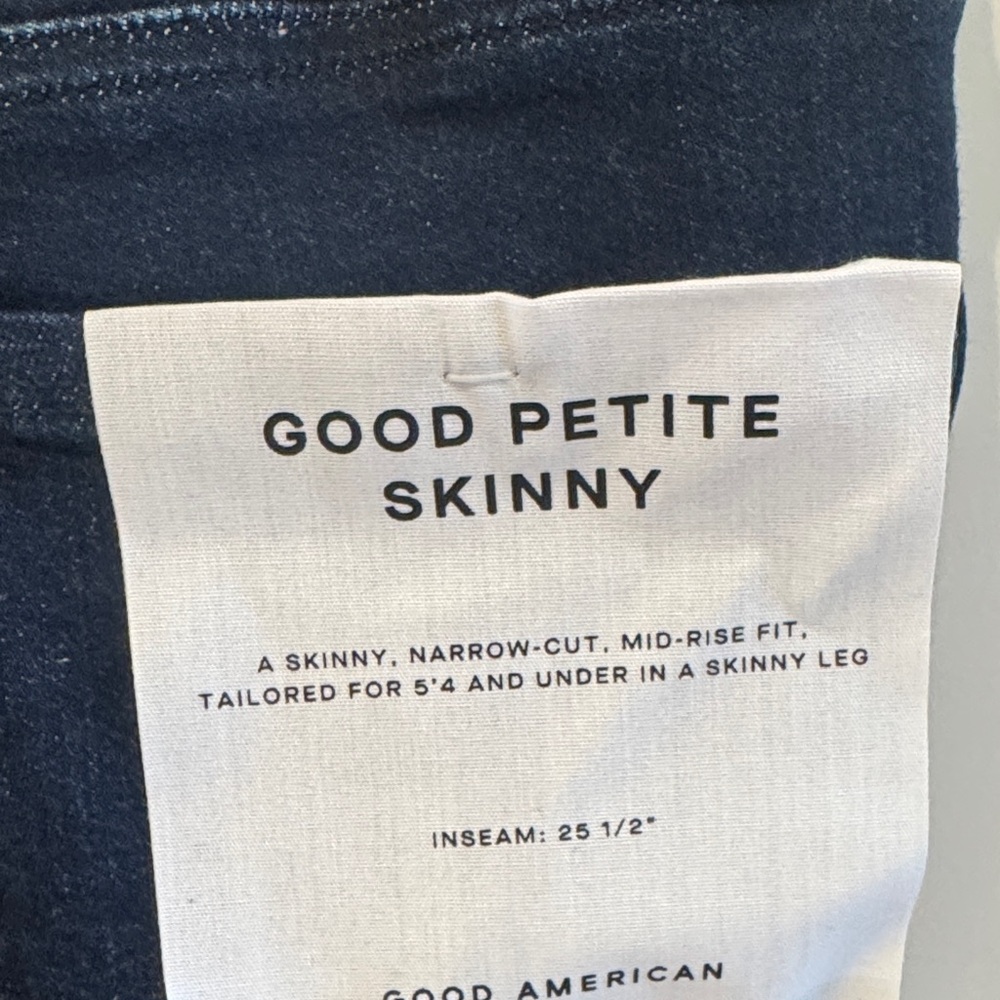 Good American Dark Blue Women's Skinny Jeans - Picture 5 of 6